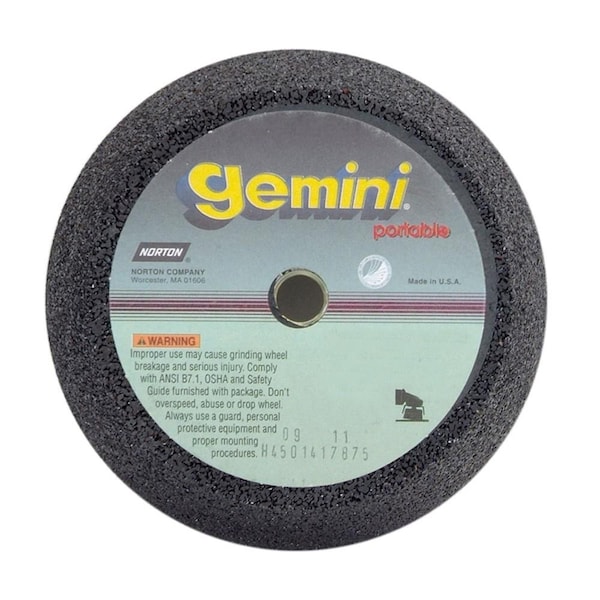 Norton Co FLARING CUP WHEELS, Type 11 - Metal - Aluminum Oxide, Size: 4 / 3 x 2 x 5/8-11, Maximum RPM: 9070 662435-10512 - main
